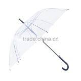 Auto Open Transparent Straight Umbrella LOGO Printing Cheap Umbrella thumbnail-2