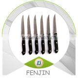 US Restraunt Supplier /6 Pcs Plastic Handle Serrated Knife / Steak Knife thumbnail-1