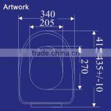 Popular Decoratative Plastic Chinese Toilet Seat 1038 thumbnail-2