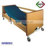 Electric bed backrest