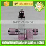 High Quality Cosmetic Bottle Nice Pink Color Airless Bottle 100ml thumbnail-2