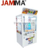 perfect prize candy crane machine veding game machine with Brightly lit all steel cabinet crane claw machine for sale