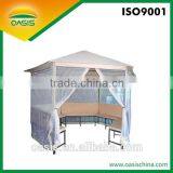 Metal Outdoor Gazebo/Hexagonal Gazebo/1.8*1.8*1.8M Gazebo With Seat thumbnail-1