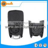 High Quanlity 2 Button Flip Remote Key Cover With Hu 100 Blade Black Color Without Logo for Opel Corsa Astra