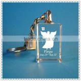 Hotsale Polished Customized Virgo Crystal Keychain For Activity Souvenior thumbnail-1