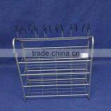 2016 New 16 Pairs Shoe Rack 4 Tier Shelf Organizer Space Saving Shoe Racks thumbnail-2