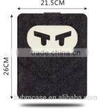 Fashion Black 9.7 Inch Wool Felt Tablet Case Cartoon Naruto Bag Tablet Sleeve Tablet Pouch Laptop Bag thumbnail-6