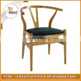 Replica Solid Wood Ash Hans J Wegner Y Chair Wishbone Chair