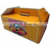 China Manufacturer Foldable Offset Printing Corrugated Cardboard Carton for Food