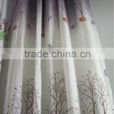 New arrival waterproof printed polyester linen fabric for curtain or shower curtain