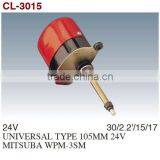 Windshield Wiper Motor/Windscreen Wiper Motor/Auto Wiper Motor For UNIVERSAL TYPE 105MM 24V MITSUBA WPM-3SM