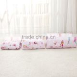 100% cotton baby silk quilt children beding quilt pink color