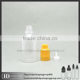 30ml plastic eliquid bottle, ejuice liquid bottle with childproof and tamper proof cap wholesale 30ml PET ejuice dropper bottle