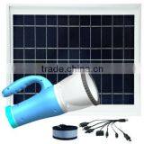 Waterproof Portable Led Solar Torch Used on the Boat With Mobile Charger