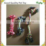 2 Knot Bone 3 Kont Bone Cotton Rope Toys Chew For Dog