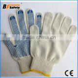 BSSAFETY Softtextile PVC Dotted Anti-slip Hand Working Gloves thumbnail-5