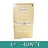 hand-clasping aluminum alloy 2 drawers metal drawer cabinets