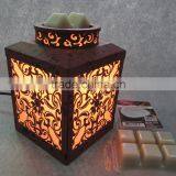 Metal Cutout Flower Electrial plug Oil Burner