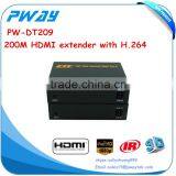Good Quality and Hot Selling Pinwei PW-DT209 H.264 Encoder Long Range 200m ( 660FT) HDMI to Ethernet Extender With IR&RS232 thumbnail-4