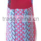 China Factory Women Woven Shoes , Elastic Belt Hand Knit Shoes , Handmade Woven Elastic Shoes thumbnail-2