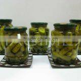 Best selling Vietnam canned baby pickled cucumbers in jar (various sizes)