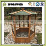 SDB04 Chinese Wooden Bird House thumbnail-1