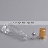 Special Shaped 10ml Transparent Glass Roll on Perfume Bottles With Aluminum Cap thumbnail-2
