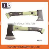 Hot Sale Steel Kitchen Hatchet and Axes A6132 With Fiber Glass Handle thumbnail-1