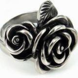 Titanium Silver 316l Stainless Steel Rings With Custom Logo thumbnail-4