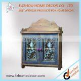 HOT SELLING~ Antique Wooden Cabinet With Glass Silk Screen Printing thumbnail-1