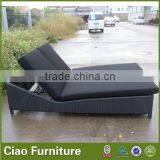 Wicker Furniture Outdoor Double Sun Lounger / Lounge Bed thumbnail-6