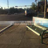 Steel Advertisement Bench thumbnail-5