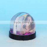 Black Base Photo Frame Plsatic Snowball For Gifts thumbnail-3