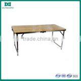 Wooden Picnic Table Portable Table Outdoor Table thumbnail-1