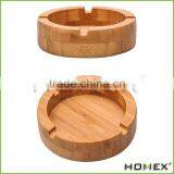 Carbonized Color Bamboo Cigar Ashtray for Smoking Homex BSCI/Factory thumbnail-1