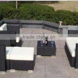 PE Rattan Outdoor Furniture Aluminum Frame Sofa Set thumbnail-2