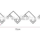 Set of 2 DIY Home Wall Decoration Furniture Wall Mounted Shelf Living Room Wall Flotating Shelving thumbnail-6