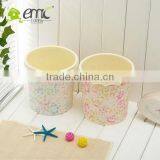 2015 New Beautiful Lace Shape Plastic Dustbin (small) thumbnail-2