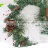 GNW CHGR-1607023 New Arrival Wholesale PVC Artificial Christmas Garland for Christmas thumbnail-1