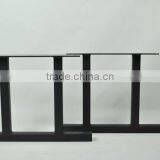 16 Inch Outdoor Garden Table Leg Metal Iron Double T Shape Bench Leg thumbnail-2