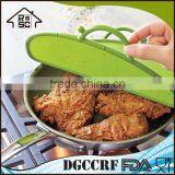 NBRSC Multifunction Foldable Silicone Pot Strainer Splatter Screen Guard thumbnail-2