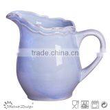 Stoneware Houseware White Ceramic Water Pitchers thumbnail-2