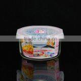 High Quality Microwave Oven Clear Heat Resistant Glass Bowl With Lid thumbnail-1