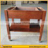 Newstar Rubber Customized Hotel Bathroom Table Make Up Vanity thumbnail-1