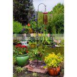 Hot Selling Metal Balcony Hanging Floorstanding Flower Pot Stand thumbnail-2