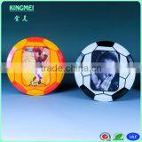 KM-JP94 Round Acrylic Photo Frame, Football Shape Acrylic Photo Frame thumbnail-1