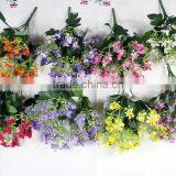 Dancing Orchid Bouquet Artificial Dancing Orchid Bouquet Decorative Flowers Landscaping Flowers thumbnail-2