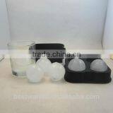FDA 4 Cavities Silicone Ice Cube Ice Ball Mold thumbnail-2