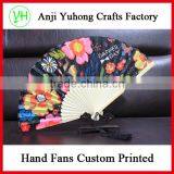 Professional Custom Logo Cheap Fabric Hand Fan thumbnail-1