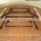 Round Plywood Banquet Folding Table With Alu Table Edge for Party Rental Wedding thumbnail-3